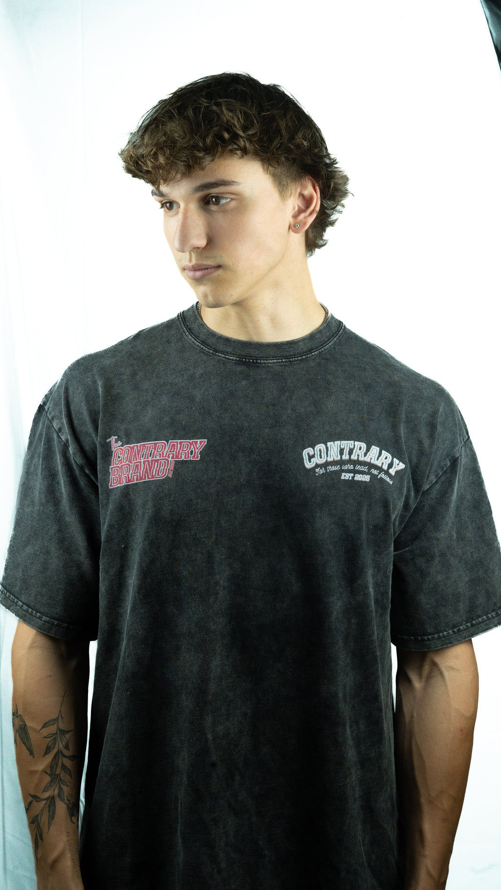 Acid Washed "Solitary" Tshirt